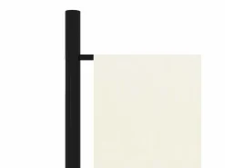 Biombo divisor de 6 paneles 300x180 cm ES612751 Blanco