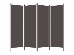 Biombo|Biombo divisor de 4 paneles 200x180 cm ES453793