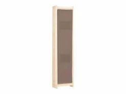 Biombo divisor de 6 paneles de tela marrón 240x170x4 cm ES264747 Marru00f3n Discount