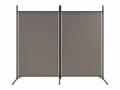 Biombo|Biombo divisor de 2 paneles de tela 175x180 cm ES423676