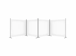 Biombo|Biombo divisor de 4 paneles de tela 698x180 cm ES434956