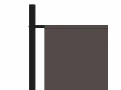 Biombo|Biombo divisor de 3 paneles antracita 260x180 cm ES621302