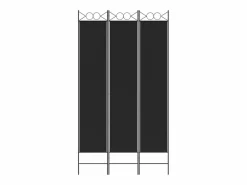 Biombo|Biombo divisor de 3 paneles de tela 120x220 cm ES282274