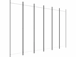 Biombo|Biombo divisor de 6 paneles de tela 300x200 cm ES926712