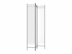 Biombo divisor de 3 paneles de tela 120x220 cm ES715195^ Hot