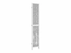 Biombo separador de 3 paneles madera maciza Paulownia ES157888^ Best