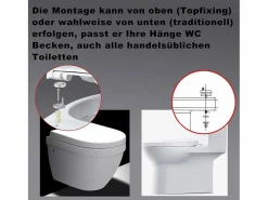 Bisagra de asiento de inodoro ajustable con cierre suave y liberación rápida tapa de asiento de inodoro fija de alta calidad tapa de baño 19_0000679^Helloshop26 Hot