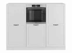 Vicco Bloque de cocina casa de campo blanca/blanca 180x46x81.6 r-line Blanco