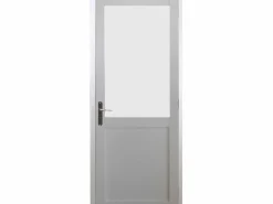 GD Menuiseries Puerta Con Marco|Bloque de puerta Athena BLANCO H204 x L83 empujando hacia la derecha Tabla de dimensiones