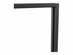 Vente-unique Puerta Con Marco|Bloque de puerta doble reversible - vidrio templado - 2 x Alt. 204 x An. 83 cm - - MASERU