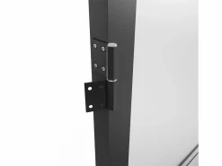 Bloque de puerta reversible de aluminio y vidrio translúcido - Alt. 204 x An. 93 cm - - MASERU^Vente-unique Clearance