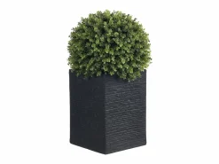 OZAIA Boj, arbusto, planta artificial - Alt. 66 x D .40 cm - - DIAVA Verde Clearance