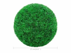 Bolas de boj artificial 2 unidades 27 cm ES436017^ Discount
