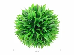 Bolas de boj artificial 2 unidades 30 cm ES837271 Verde Clearance
