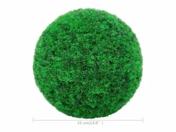 Bolas de boj artificiales 2 piezas 35 cm^ Clearance