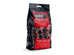 WEBER Bolsa de 8 kg de briquetas - Negro