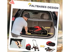 Bolsa de transporte plegable 2 en 1 para perros y gatos, de tela Oxford, color (82 x 49,5 x 98 cm)^