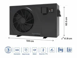 Bomba de calor para piscina inverter 6 kw/h "PowerLine by Hayward" -^Habitat et jardin Sale