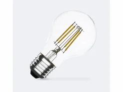 Ledkia Bombilla|Bombilla Filamento LED E27 6W 720 lm Regulable A60 No Flicker 2700K Cálido