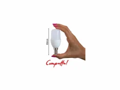 Bombilla|Bombilla LED cilíndrica E14 de 6,5 W, 806 lm, 4000 K