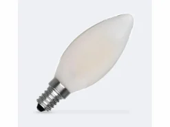 Ledkia Bombilla LED E14 4W 400 lm C35 Vela Glass No Flicker 6000K Frío Blanco Online