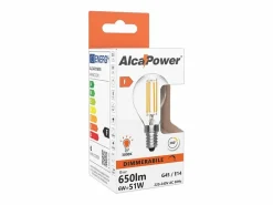 Bombilla LED mini esférica regulable de 6 W y 2700 K, E14 Blanco Best