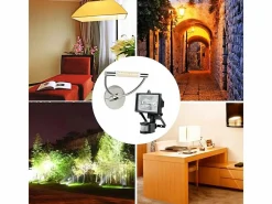 Bombilla LED R7s 78mm 5W 500lm en cristal ø16mm 3000K^
