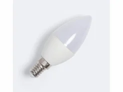 Bombilla LED 12/24V E14 5W 400 lm C37 No Flicker 6000K Frío^Ledkia Sale