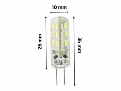 Ledkia Bombilla|Bombilla LED 12V G4 1.5W 120 lm 3000K Cálido