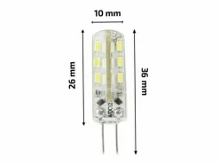 Ledkia Bombilla|Bombilla LED 12V G4 1.5W 120 lm 3000K Cálido
