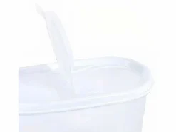 7H SEVEN HOUSE Bote con Tapa Dispensadora 1.2L 20x9.5x12.5cm 7house Blanco Discount
