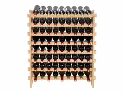 Botellero de Bambú SucceBuy de 8 Niveles para 72 Botellas, Apilable y Modular.^ Discount