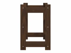 Botellero|Accesorios Para Vino Y Bar|Botellero para 12 botellas madera maciza de pino marrón ES103159