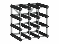 Botellero|Accesorios Para Vino Y Bar|Botellero para 12 botellas madera maciza de pino ES585114