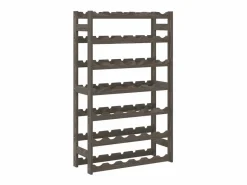 Botellero|Accesorios Para Vino Y Bar|Botellero para 42 botellas madera maciza de pino ES738938