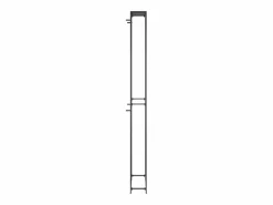Botellero para 95 botellas hierro forjado 54x18x200 cm ES938740^ Hot