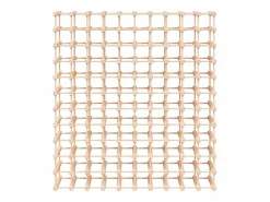 Botellero para 120 botellas madera maciza pino 112,5x23x123,5cm ES707022^ New
