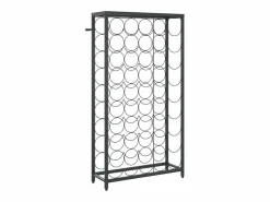 Botellero|Accesorios Para Vino Y Bar|Botellero para 45 botellas hierro forjado 54x18x100 cm ES645414