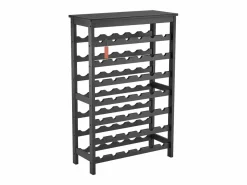 Botellero SucceBuy de Bambú Modular de 7 Niveles para 42 Botellas con Estante de Exhibición de Sobremesa Best