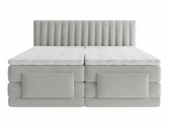 Boxspring completo - 2 x 80 x 200 cm - Terciopelo - - DONISI de^Palacio