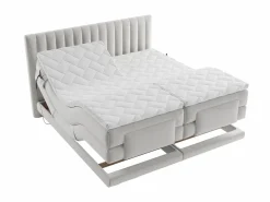 Boxspring completo - 2 x 80 x 200 cm - Terciopelo - - DONISI de^Palacio