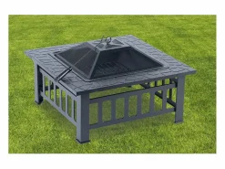 Brasero barbacoa 3 en 1 con tapa antibrasas "Flaméo" -^Habitat et jardin Clearance