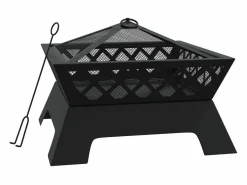Brasero con atizador acero XXL 50 cm^vidaxl Online