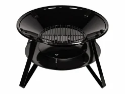 Somagic Brasero de acero 70cm - Negro Sale