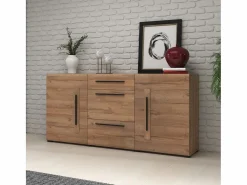 Petits-Meubles Aparador|Bufé 2 puertas 3 cajones Louis Madera