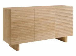 Vente-unique Aparador|Buffet con 3 puertas de MDF - Color: Natural - LUDIMA