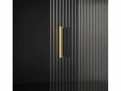 ModernLuxe Aparador De Cocina|Buffet de cocina 120×35×167 cm - con iluminación LED - 1 cajón y 5 puertas - estantes ajustables -