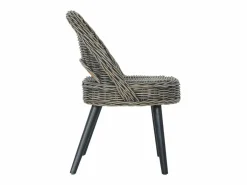 Conjunto Sofá Y Sillón|Butaca de ratán kubu 60x60x79 cm SHL5413