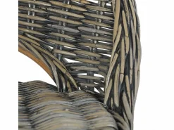 Conjunto Sofá Y Sillón|Butaca de ratán kubu 60x60x79 cm SHL5413
