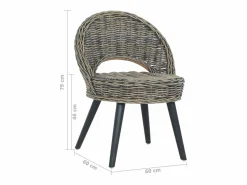 Butaca de ratán kubu^Clicnbuy Hot
